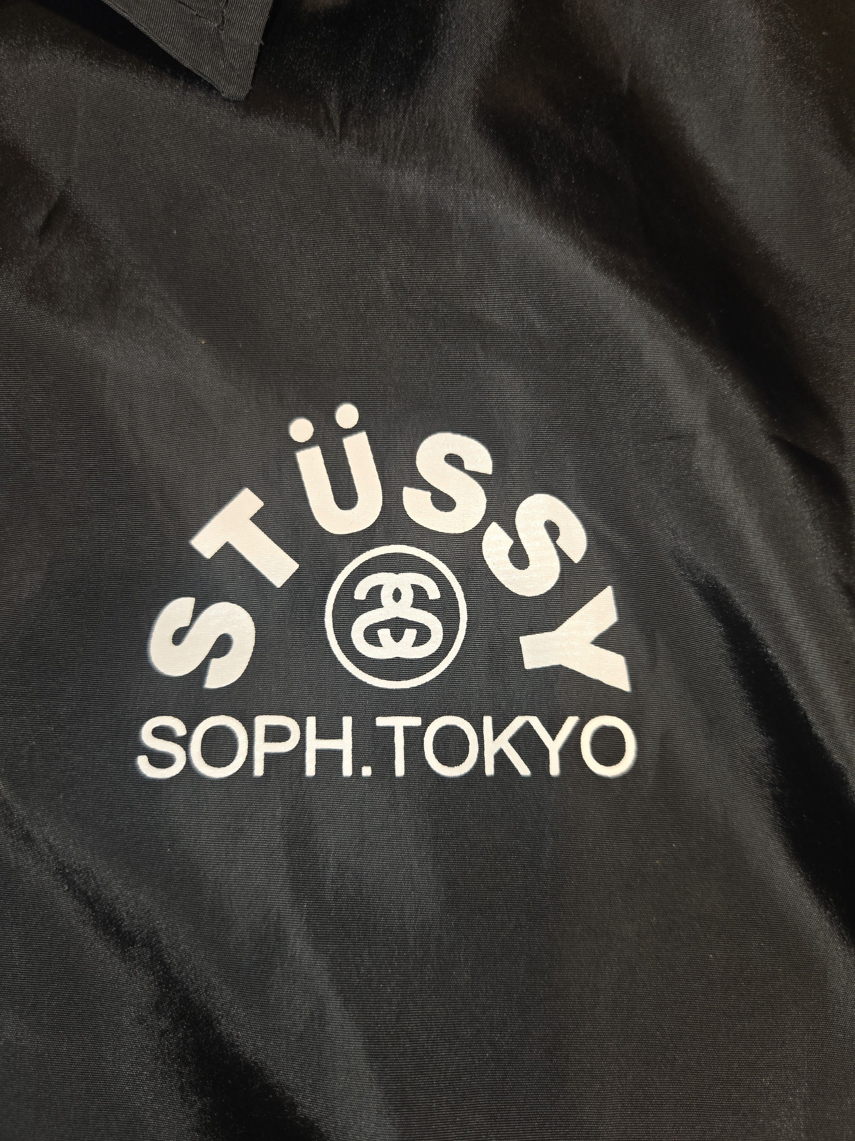 Stussy Stüssy × SOPH.TOKYO Coach Jacket “No Future Without a Past” Size US S / EU 44-46 / 1 - 2 Thumbnail