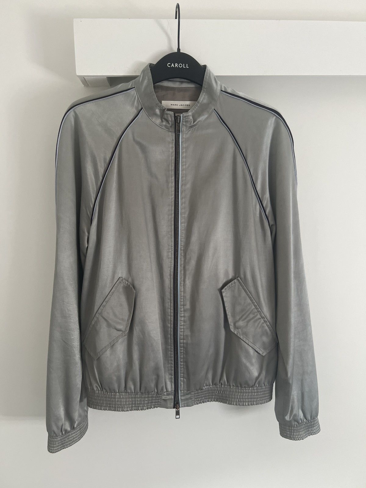 Marc Jacobs Archive marc jacob satin silver bomber jacket Size US M / EU 48-50 / 2 - 1 Thumbnail