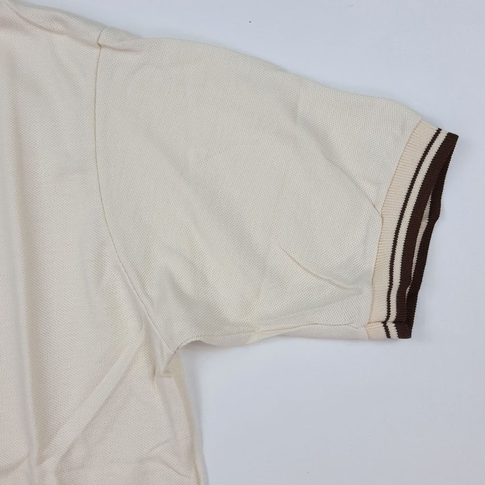 Titleist VINTAGE Titleist Golf Polo Men's S Ivory Knit Collared Button Shirt USA Made 90s Preppy Athletic Golf Outdoor PGA Sports Tennis Classic Shirt Size US S / EU 44-46 / 1 - 4 Thumbnail