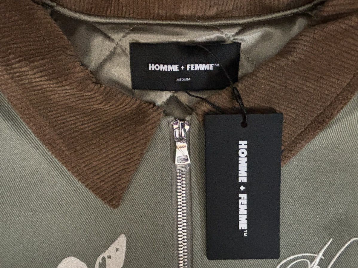 Homme + Femme La Homme Femme Evolution Work Jacket Green Size US M / EU 48-50 / 2 - 10 Thumbnail