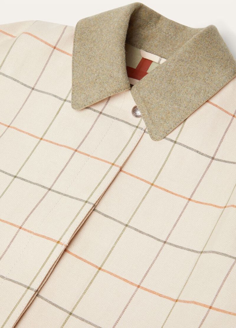 Loro Piana o1srvl11e0526 FAP0443 Spencer Trench Coat in Multicolor Size XS / US 0-2 / IT 36-38 - 7 Thumbnail