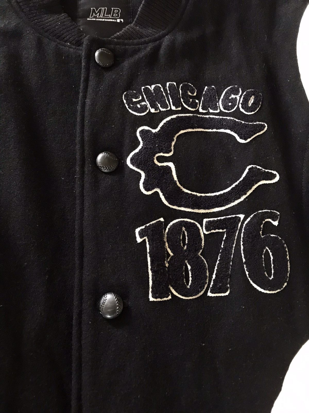 MLB × Vintage VINTAGE MLB Chicago 1876 Varsity Jacket 🔥 Size US L / EU 52-54 / 3 - 11 Thumbnail