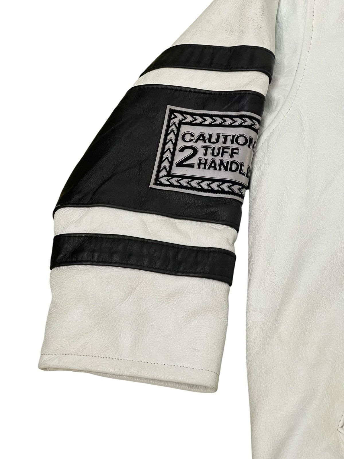 Rap Tees Rare Vtg 90s y2k UB Tuff Leather Jacket Hip Hop 6🟩5 Size US M / EU 48-50 / 2 - 9 Thumbnail