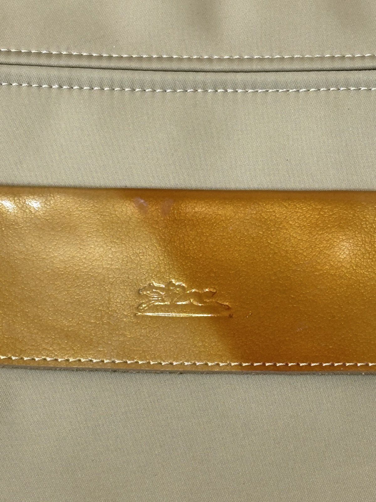 Longchamp vintage Longchamp beige nylon crossbody bag. Size ONE SIZE - 4 Thumbnail
