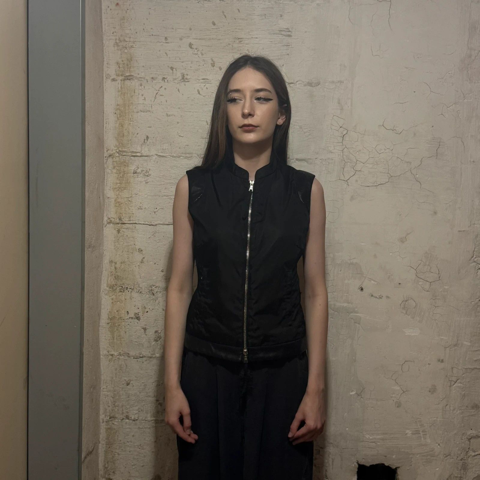 Prada Prada hybrid nylon & leather vest Size S / US 4 / IT 40 - 5 Thumbnail