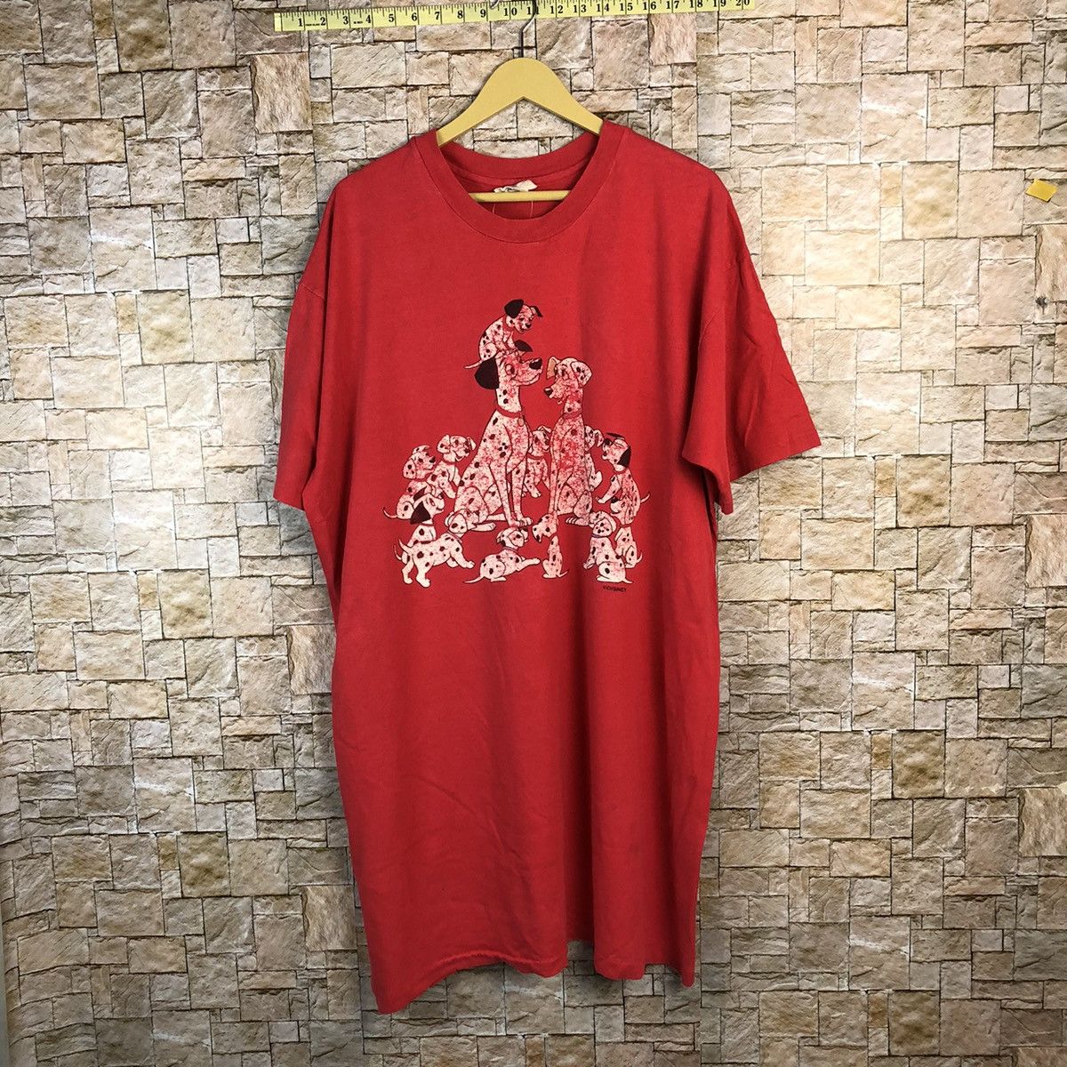 Vintage 101 Dalmatians Disney vintage Carolina Correction tee #A535 Size US XL / EU 56 / 4 - 1 Thumbnail