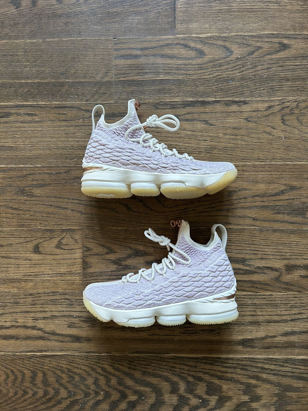 Nike NEW Nike Kith x Lebron Performance 15 “Rose Gold” US M 8 Size US 8 / EU 41 - 1 Thumbnail