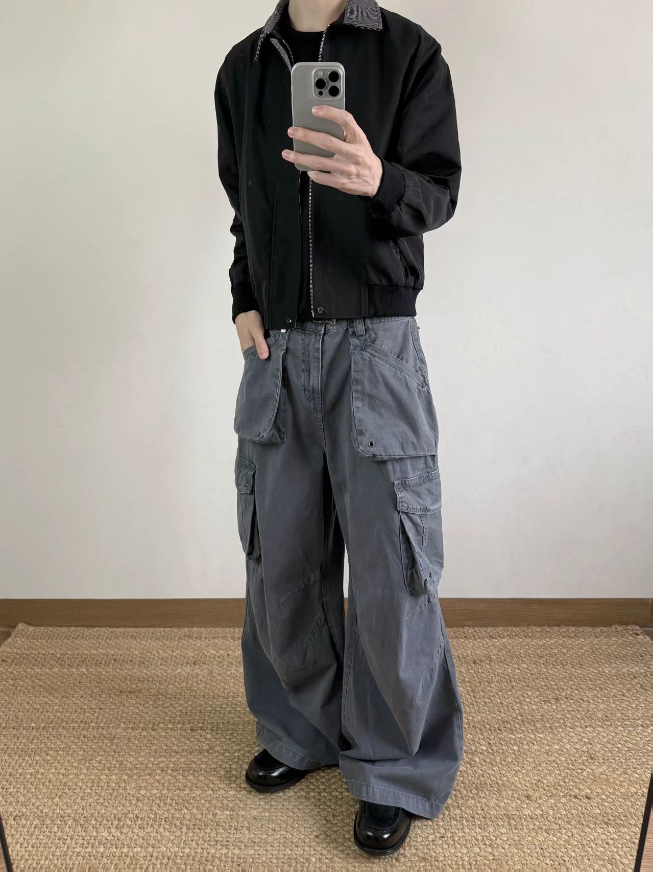 Other Relaxed-fit, distressed straight-leg casual work pants Size US 30 / EU 46 - 3 Thumbnail