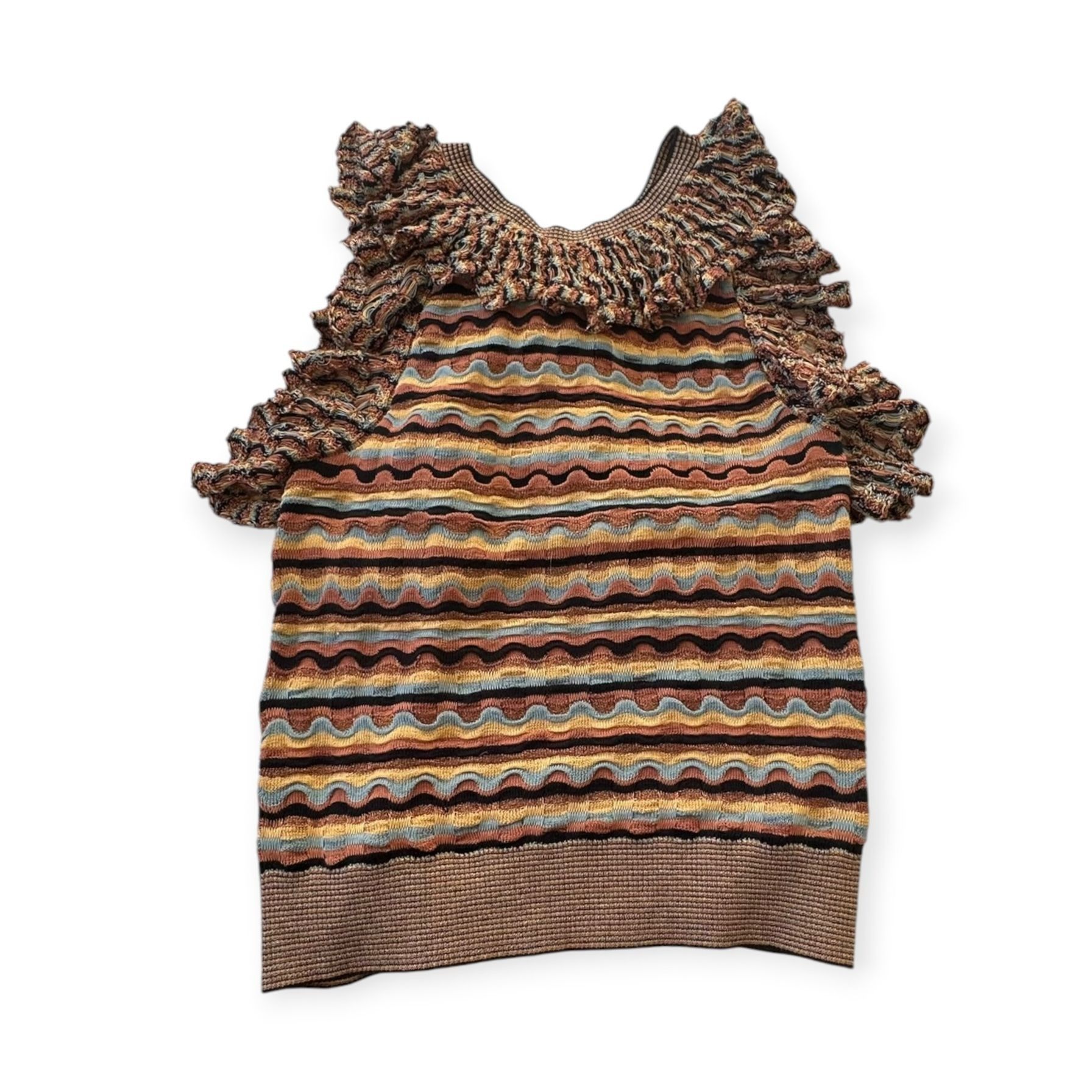 Ulla Johnson Ulla Johnson Sadie Top, Knit, Size M, color Tiger’s Eye, NW Size M / US 6-8 / IT 42-44 - 5 Thumbnail