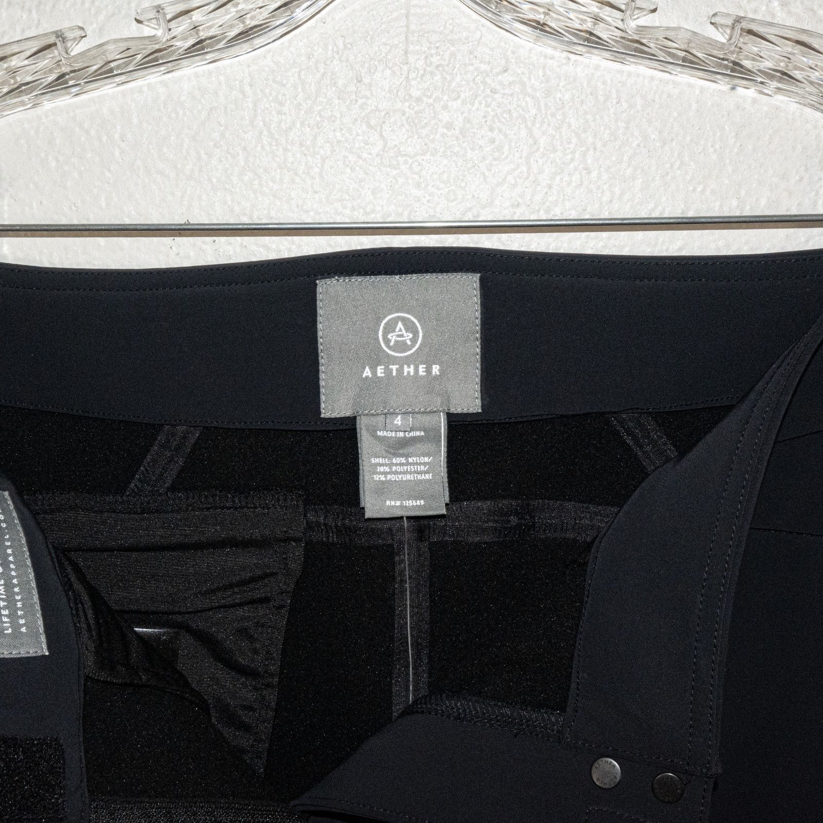 Aether Apparel AETHER Apparel Descent RECCO Ski Snow Pants Jet Black Size 27" / US 4 / IT 40 - 8 Thumbnail