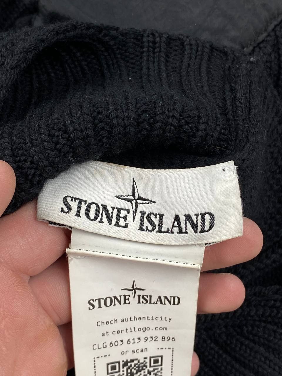 Stone Island Stone Island Balaclava Wool Nylon Metal Hat Beanie Men Black Size ONE SIZE - 6 Thumbnail
