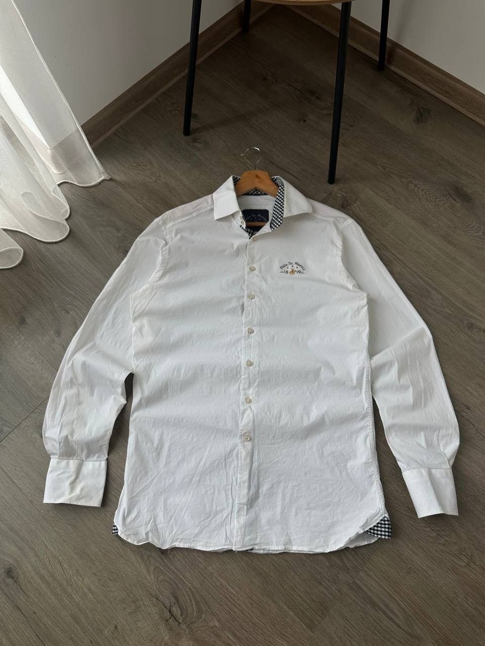Polo Ralph Lauren Vintage Polo ST . Moritz White S Size Mens Shirt Size US S / EU 44-46 / 1 - 10 Thumbnail