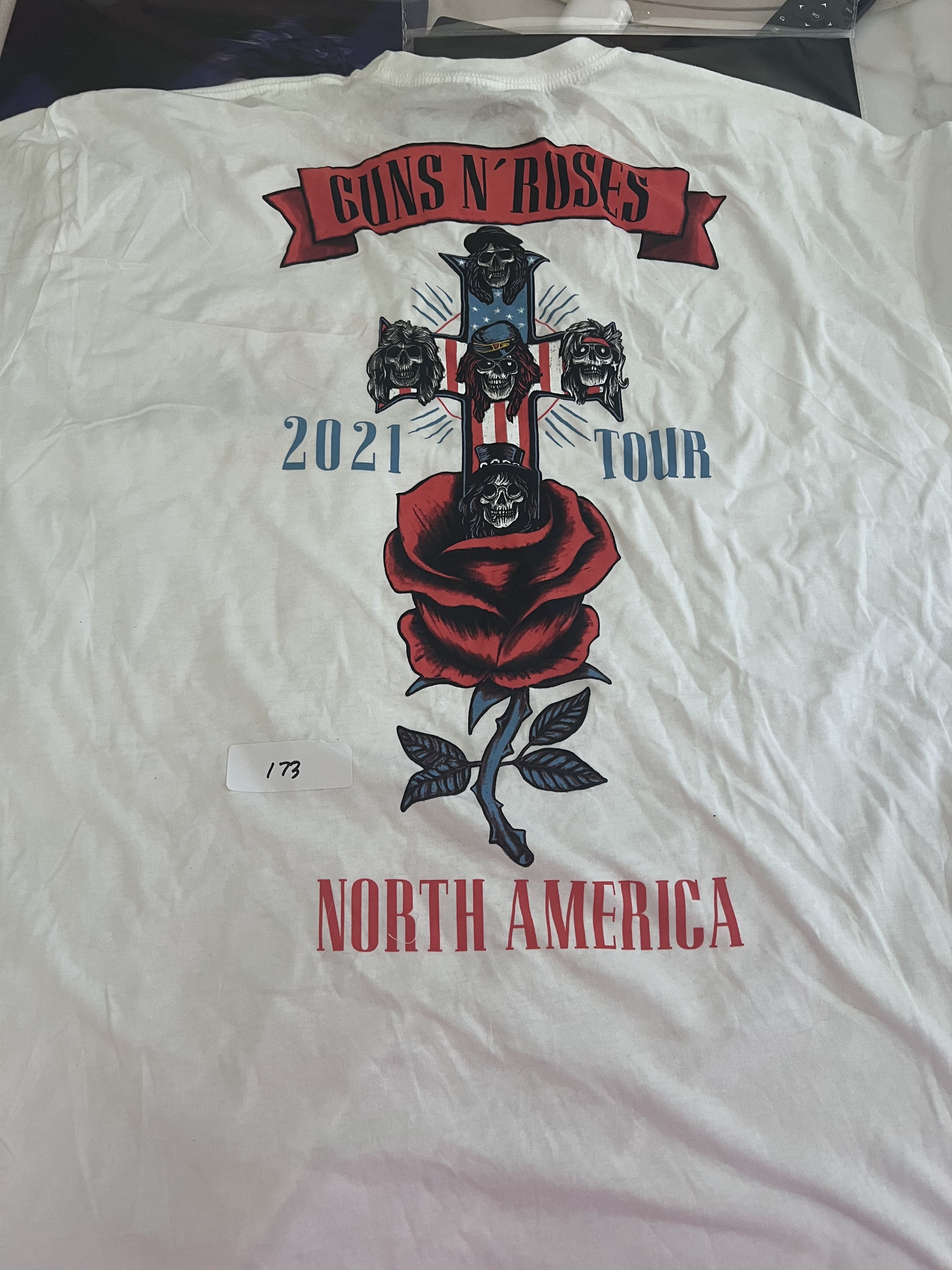 Guns N' Roses Gun’s N Roses North America Tour 2021 White Men’s Sz XXXL Size US XXL / EU 58 / 5 - 5 Thumbnail