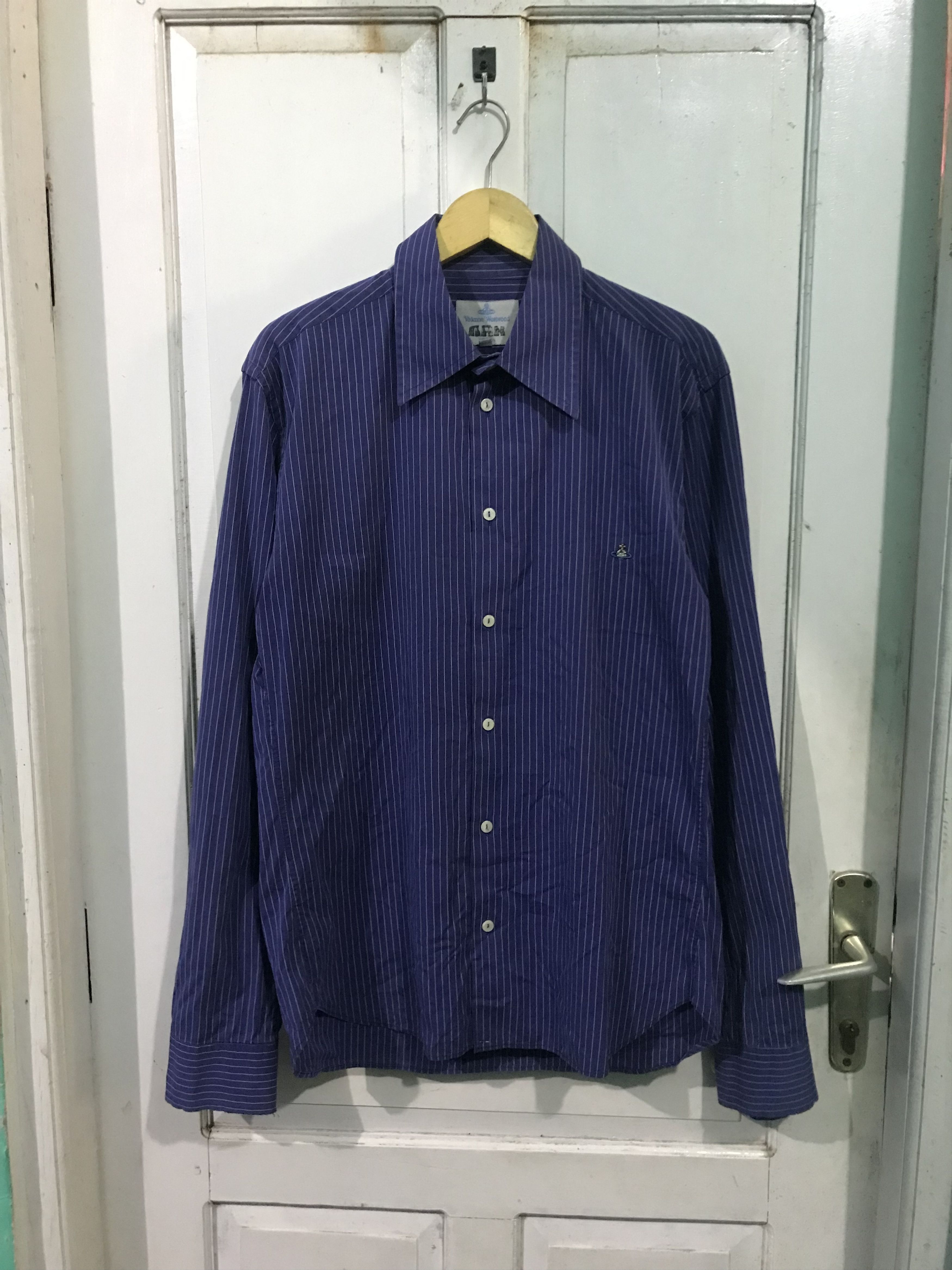 Vivienne Westwood Vivienne westwood striped shirt button up Size US M / EU 48-50 / 2 - 1 Thumbnail