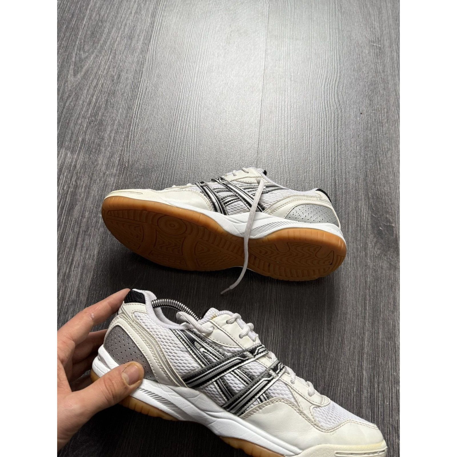 Asics × Japanese Brand × Vintage Y2K Asics Gel Seigyo White Vintage Sneaker Size US 8 / EU 41 - 7 Thumbnail
