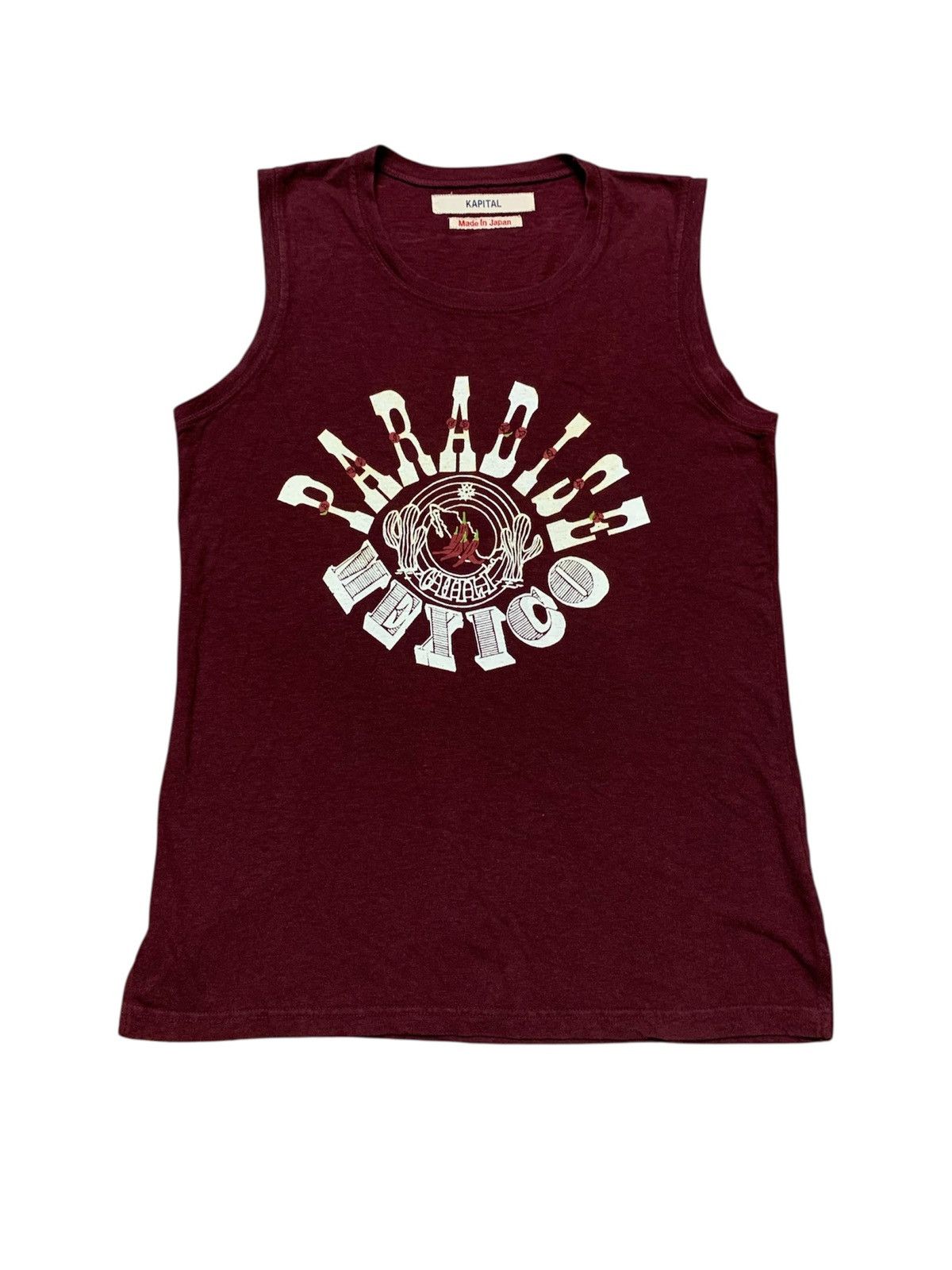 Kapital Kapital ‘Paradise Mexico’ Sleeveless Shirt Kiro Hirata Size US M / EU 48-50 / 2 - 1 Thumbnail