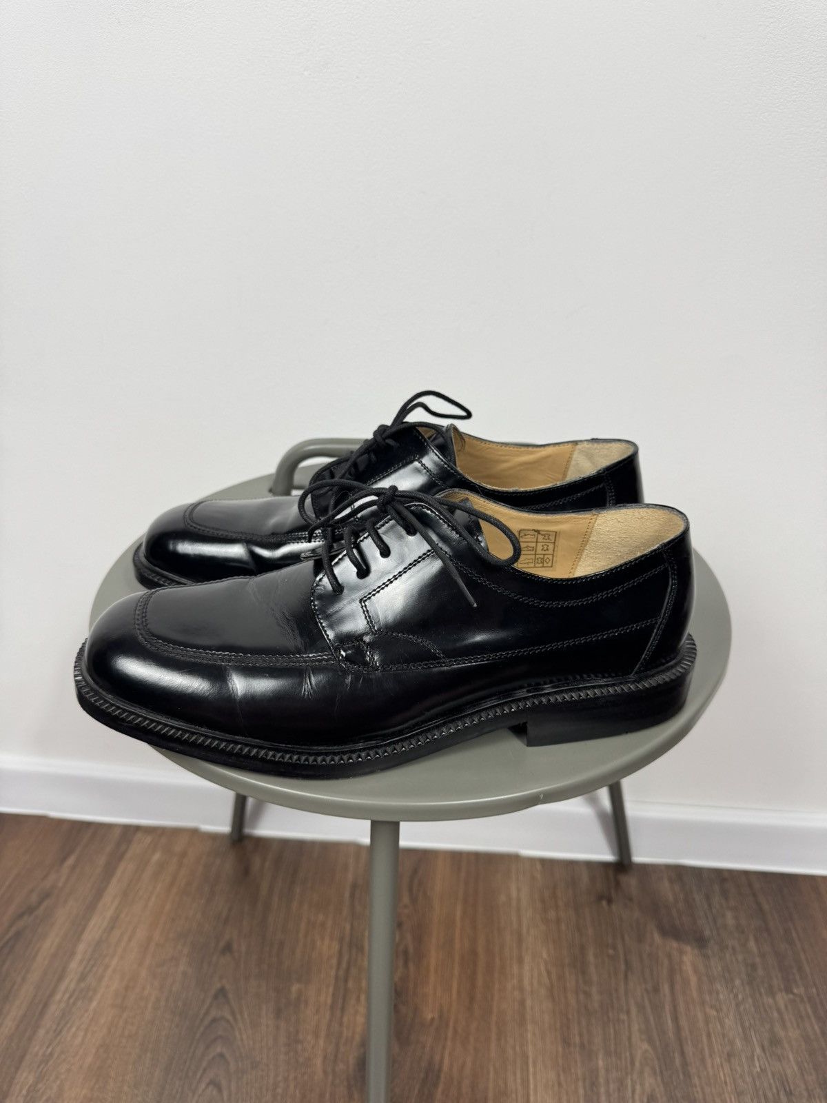 Other Black Leather Derby Shoes Men’s US 11 Apron Toe Classic Size US 11 / EU 44 - 5 Thumbnail