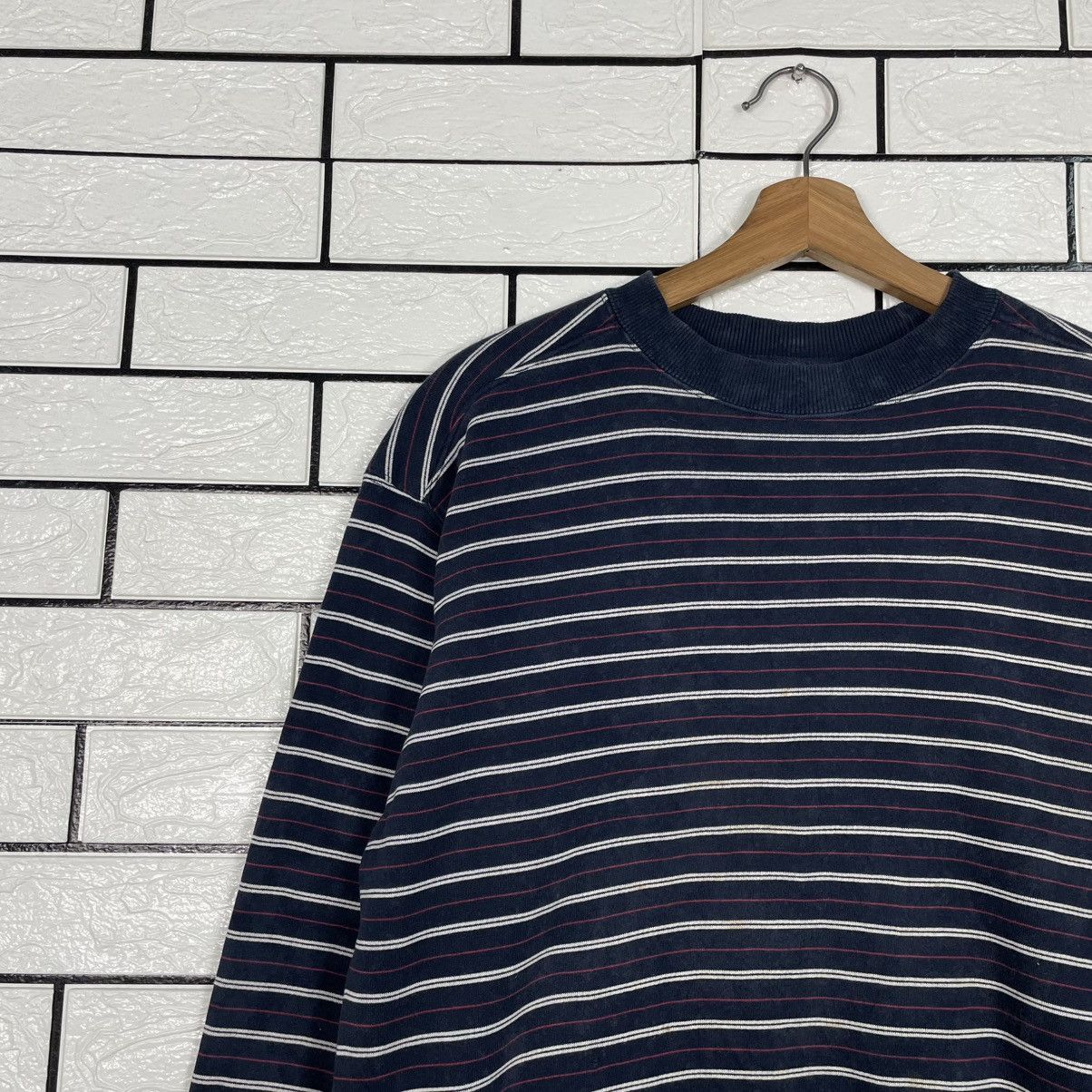 Japanese Brand Iy Basic Striped Sweatshirt Size US M / EU 48-50 / 2 - 6 Thumbnail