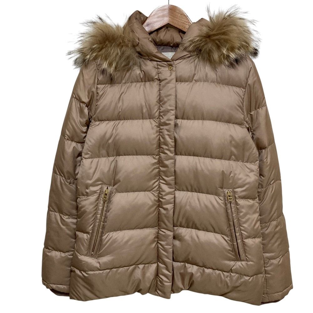 Other Other anySiS Raccoon Fur Down Jacket Textile Outerwear CMWPYW0005 DUTY FREE for USA Size ONE SIZE - 1 Thumbnail