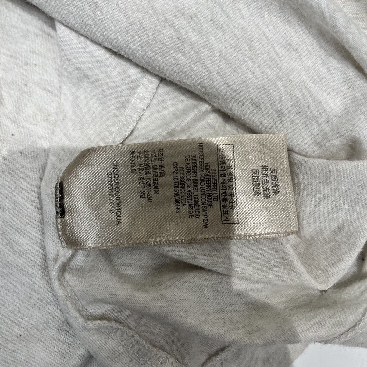 Burberry Burberry Longsleeve Size US XXL / EU 58 / 5 - 7 Thumbnail