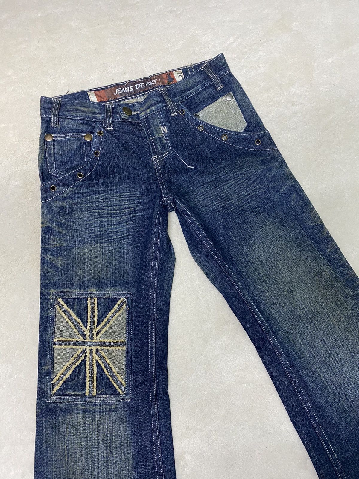 Hysteric Glamour Jeans de art flared jean Size US 31 - 4 Thumbnail