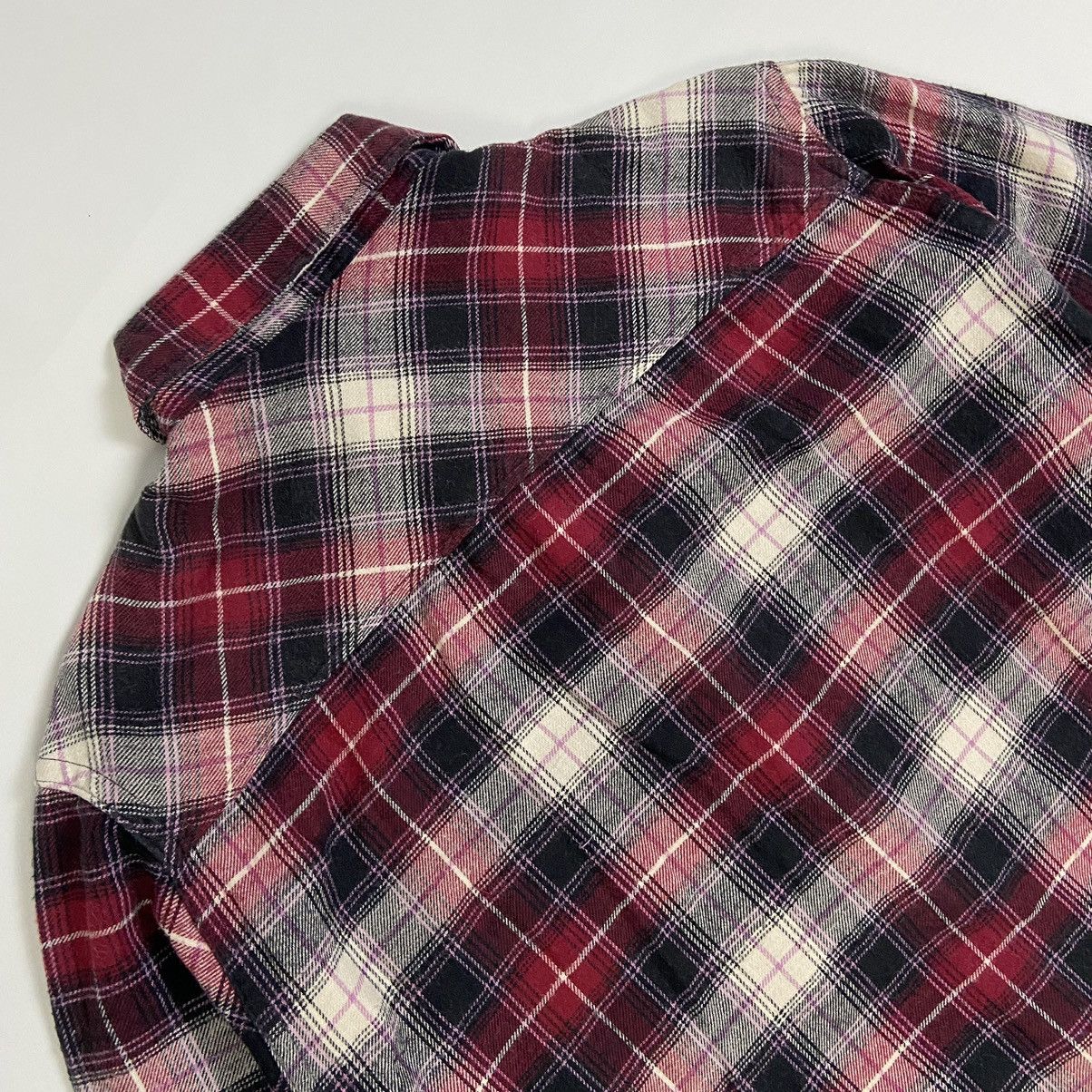Japanese Brand Nylaus Flannel Long Sleeve Size US L / EU 52-54 / 3 - 9 Thumbnail