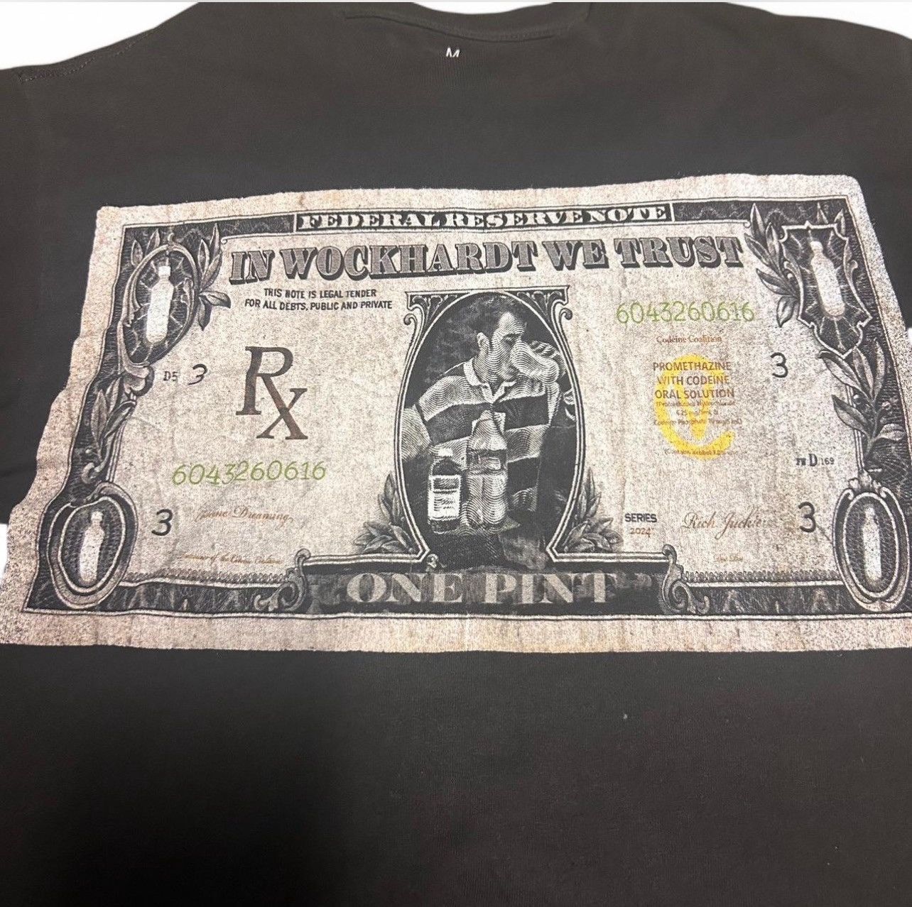 Supreme Wockhardt One Pint tee Size US M / EU 48-50 / 2 - 2 Thumbnail