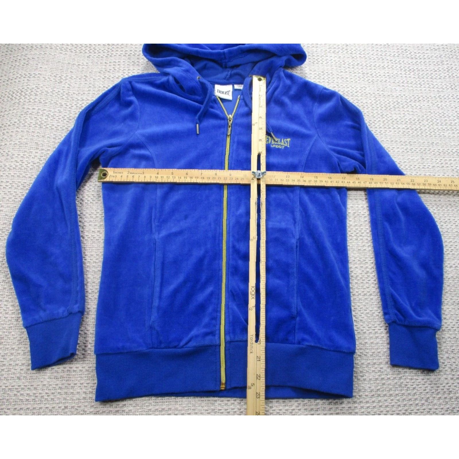 Everlast Everlast Sweatshirt Womens Small Hoodie Fleece Blue Full Zip Sports Gym Boxing Size S / US 4 / IT 40 - 5 Thumbnail
