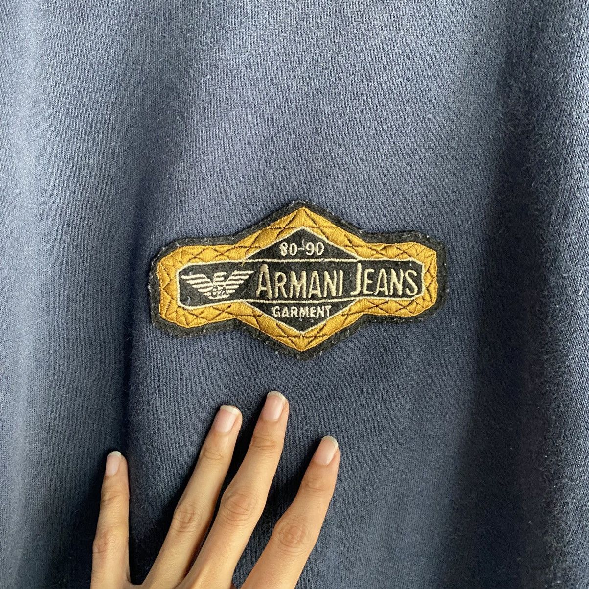 Giorgio Armani Giorgio Armani jeans vintage patches centre logo sweatshirt Size US M / EU 48-50 / 2 - 5 Thumbnail