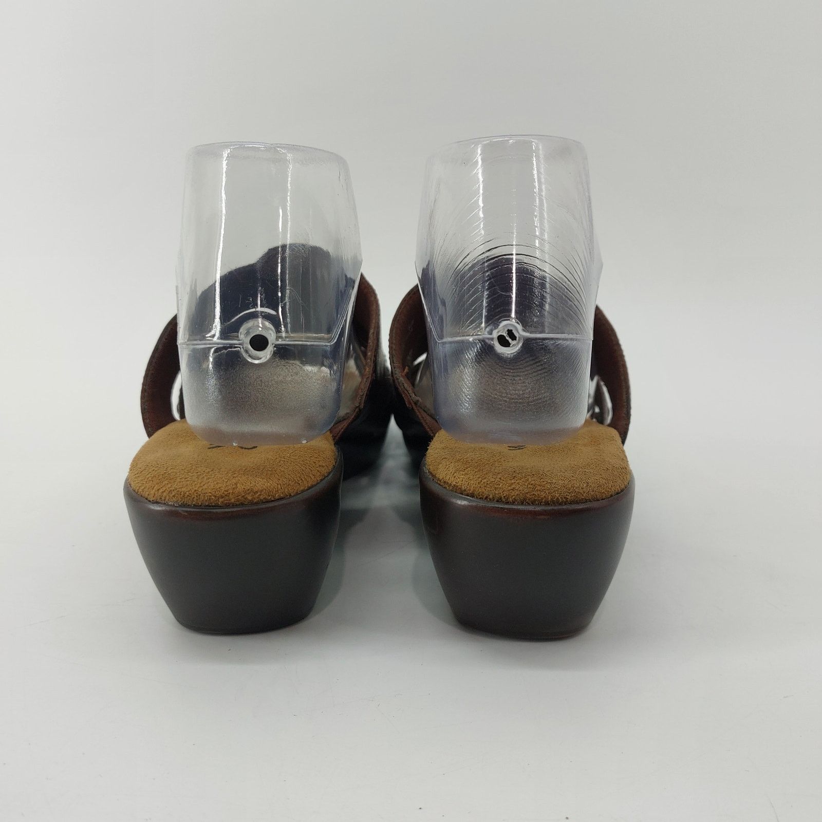Other Walking Cradles Brown Leather Sandals Slides 9.5 Size US 9.5 / IT 39.5 - 4 Thumbnail