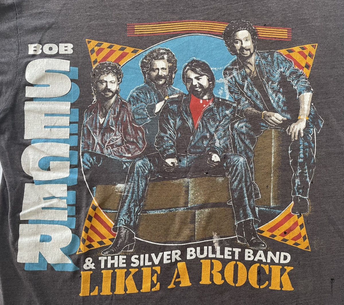 Other True Vintage Bob Seger Like a Rock Tour 1986 T-Shirt L Size US M / EU 48-50 / 2 - 2 Thumbnail