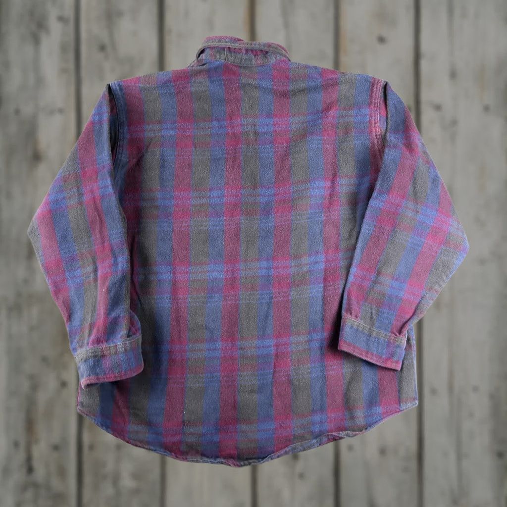 Vintage VINTAGE St Johns Bay Plaid Flannel Button Up Shirt Mens XL XLarge USA Made Size US XL / EU 56 / 4 - 1 Thumbnail