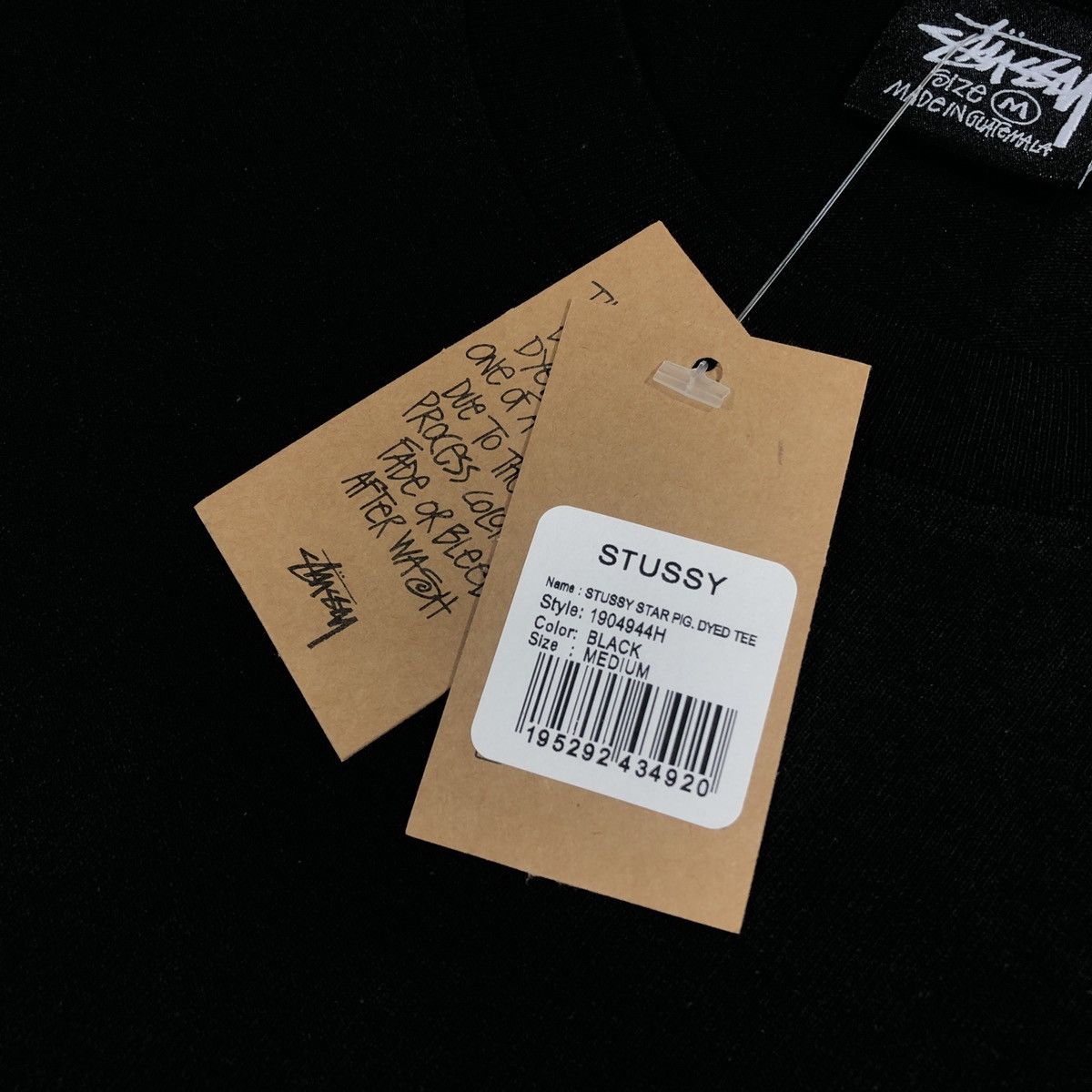 Stussy × Vintage Stussy Star Tee Size US M / EU 48-50 / 2 - 7 Thumbnail