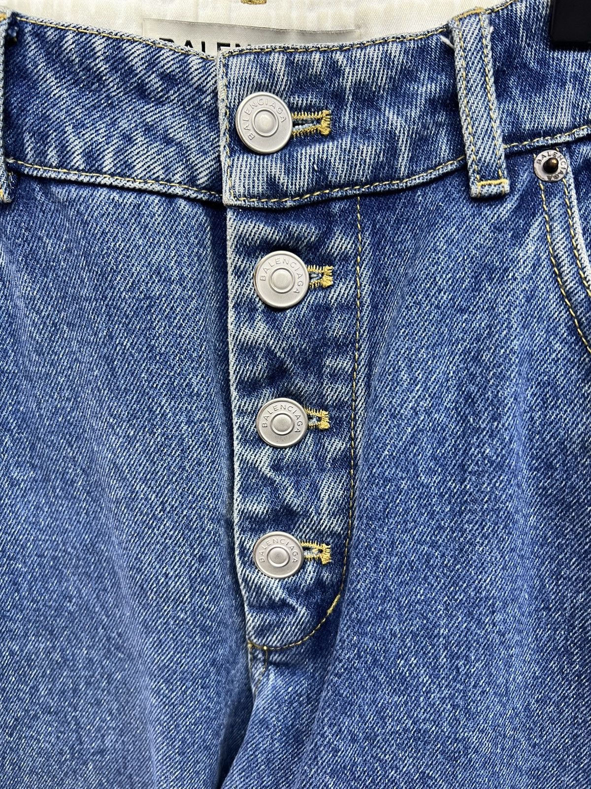 Balenciaga Balenciaga Denim Blue Jeans Size US 38 / EU 54 - 4 Thumbnail
