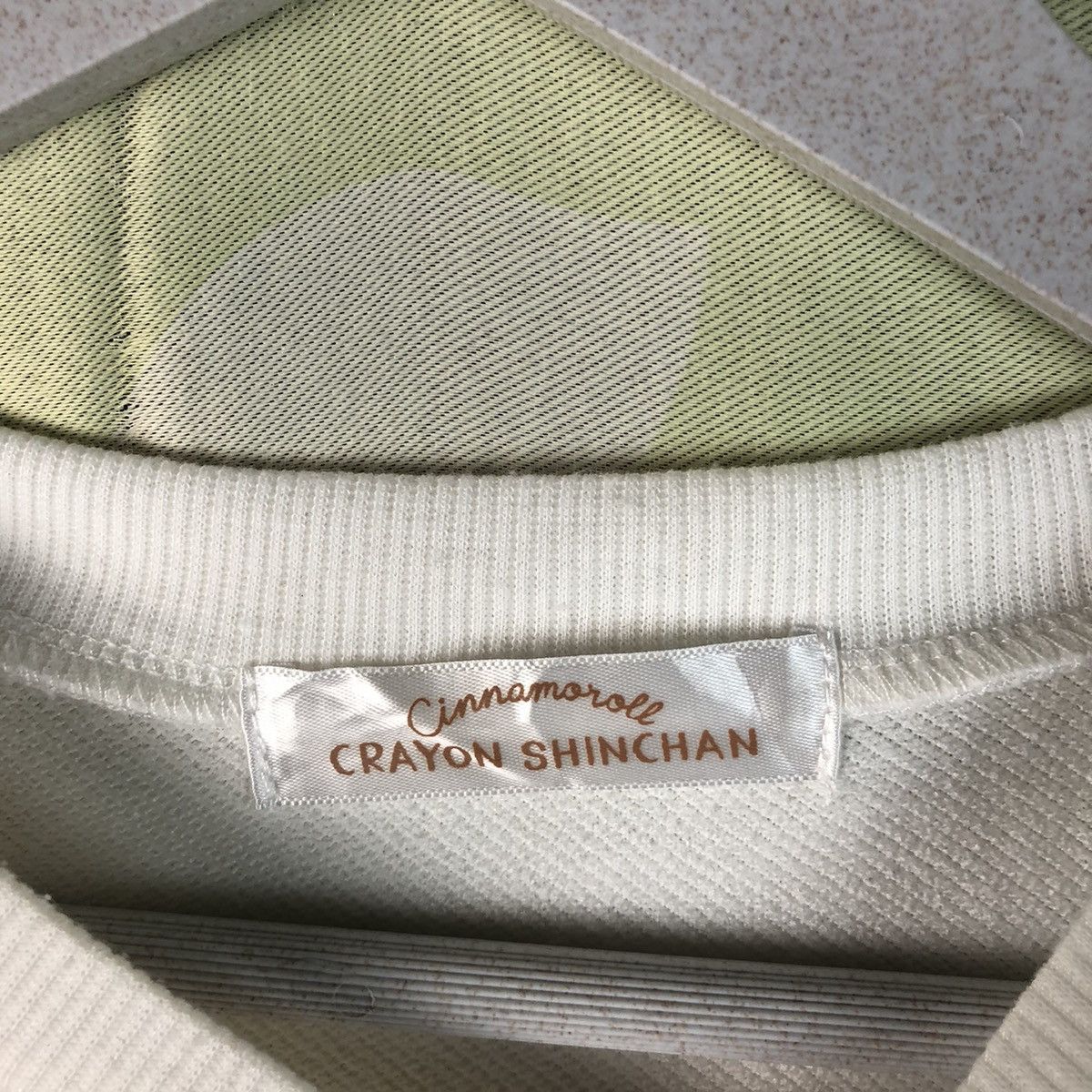 Anime × Japanese Brand Crayon Shinchan White vintage Sweathshirt #7464 Size US M / EU 48-50 / 2 - 10 Thumbnail