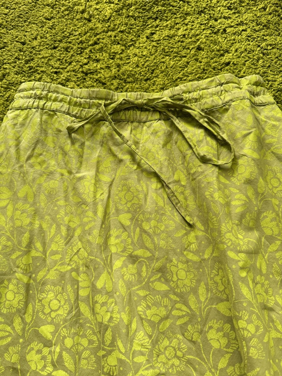 Designer Gudrun Sjoden avant garde floral pattern skirt Size 30" / US 8 / IT 44 - 5 Thumbnail