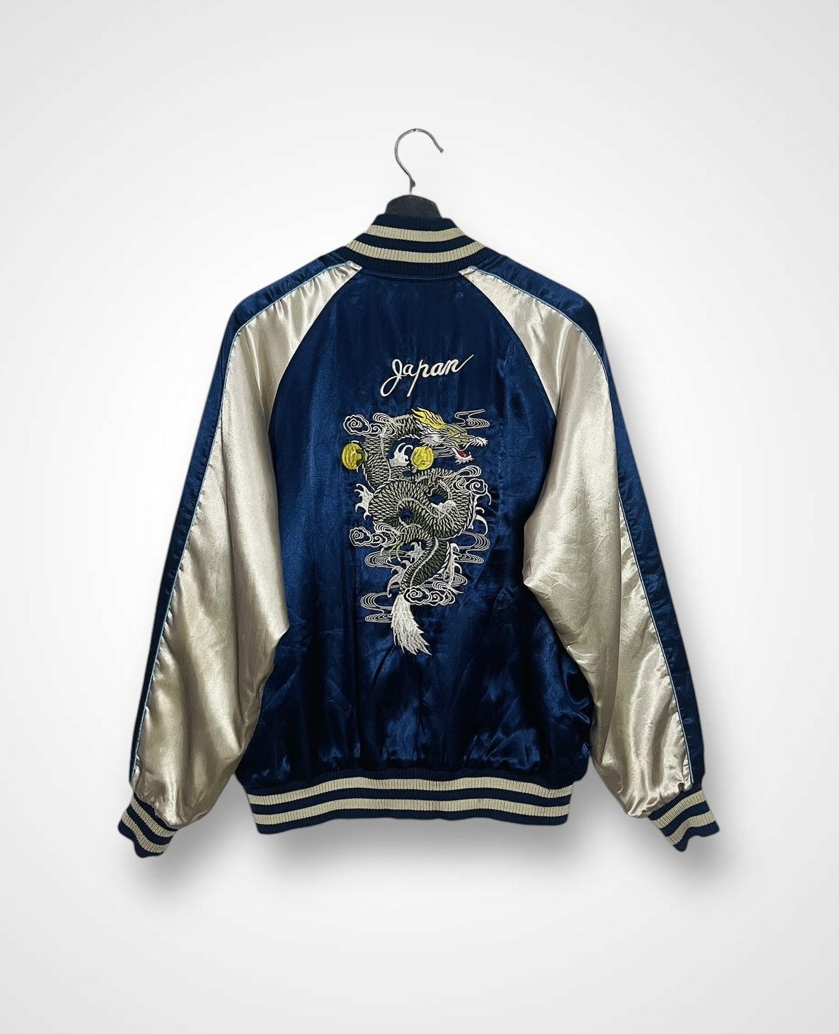 Japanese Brand Sukajan Dragon Zipper Jacket (20) Size US L / EU 52-54 / 3 - 2 Thumbnail