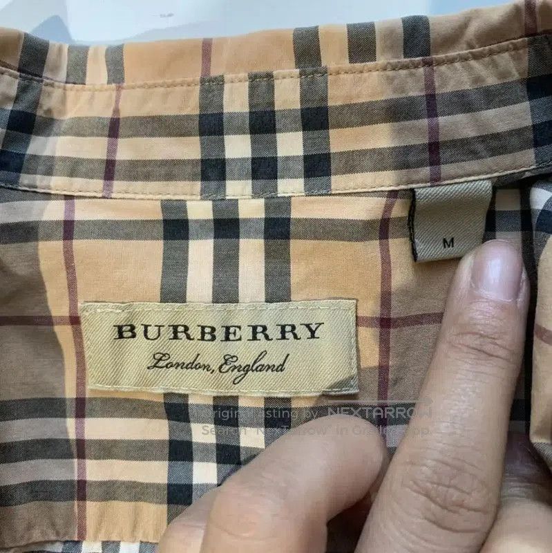Burberry Burberry Multi-Color Cotton Women's Shirt. Size M / US 6-8 / IT 42-44 - 3 Thumbnail