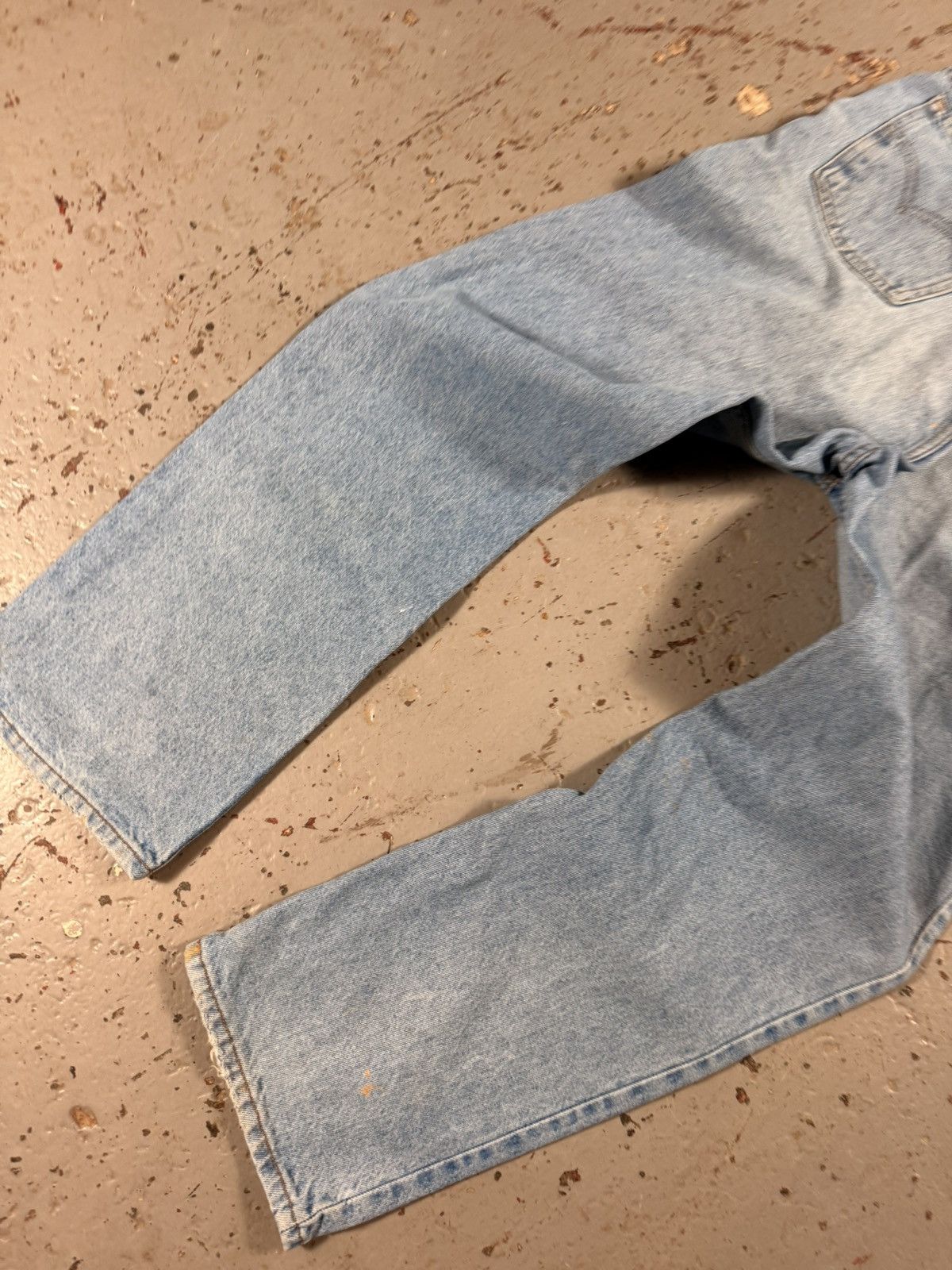 Levi's Vintage Paint Splash Classic Orange Tag Levi Denim Pants Size US 36 / EU 52 - 6 Thumbnail