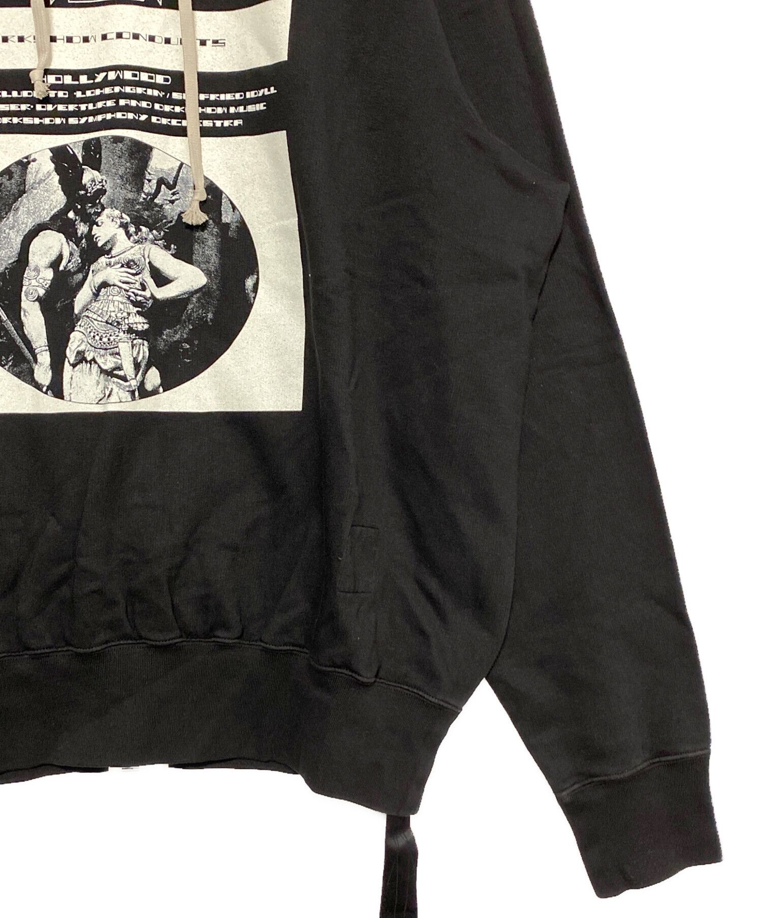 Rick Owens Drkshdw RICK OWENS DRKSHDW Oversized Pullover Hoodie Black S Size US S / EU 44-46 / 1 - 5 Thumbnail