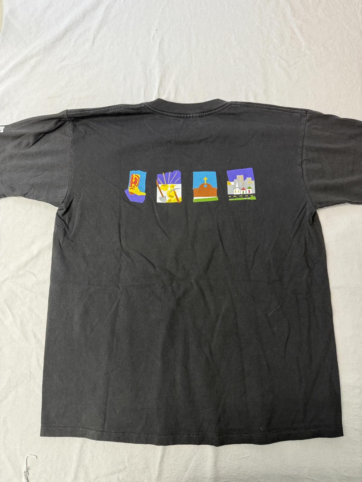 Designer The Real West Documentary T-shirt TV Show 1996 Art Tee XL Size US L / EU 52-54 / 3 - 2 Thumbnail