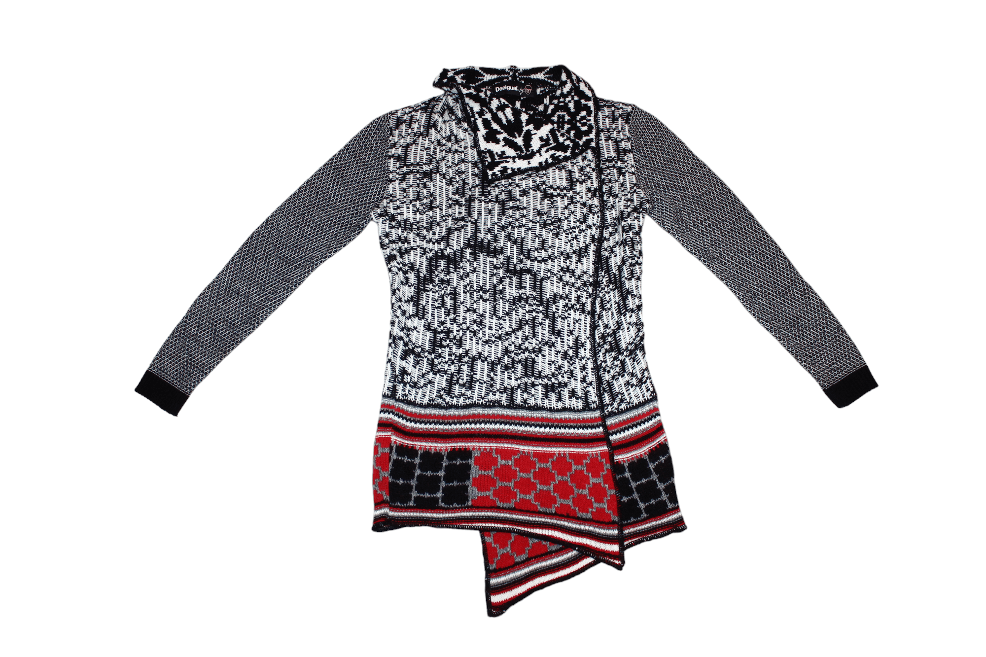 Christian Lacroix Desigual by M. CHRISTIAN LACROIX Open Front Wrap Cardigan Size US M / EU 48-50 / 2 - 3 Thumbnail