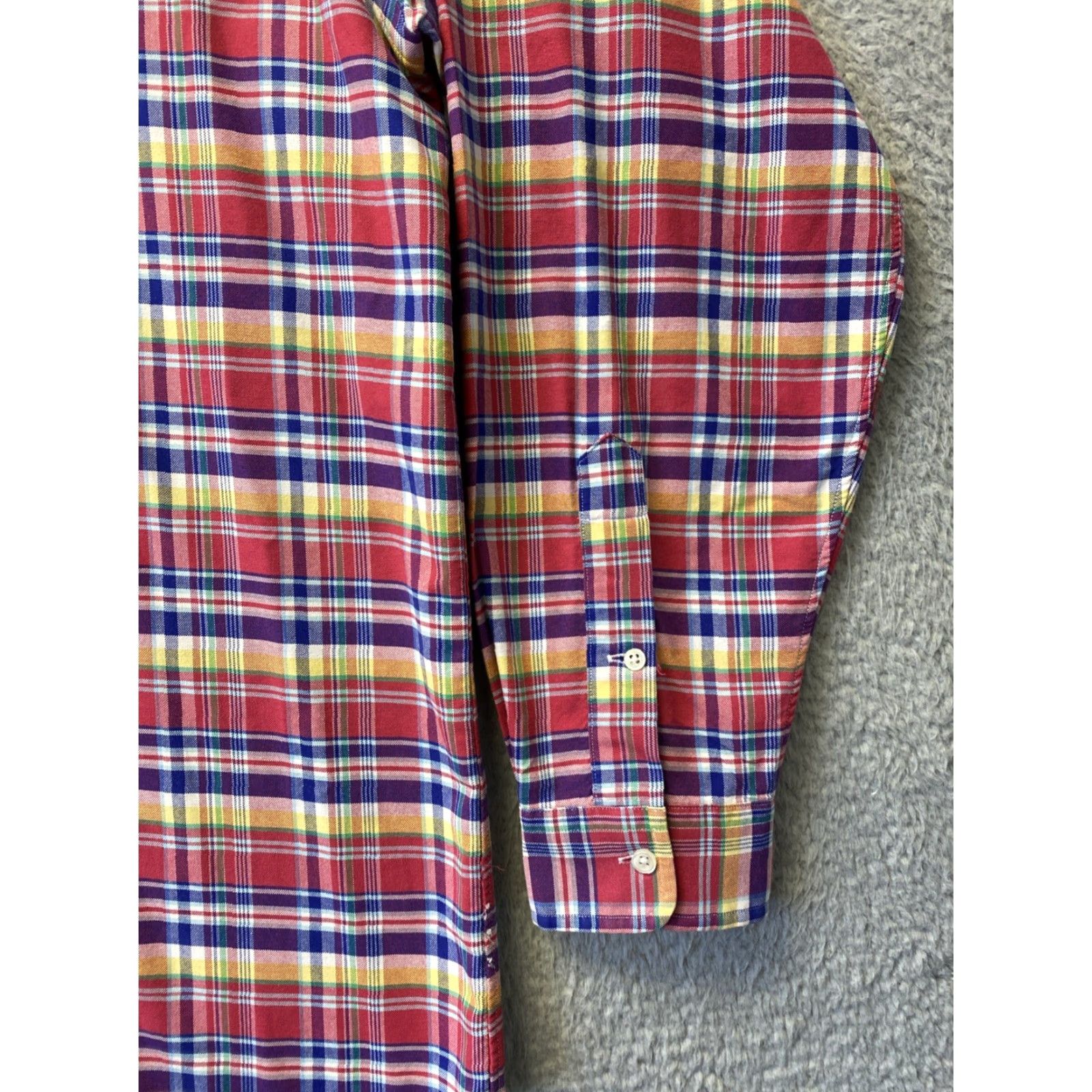 Ralph Lauren RALPH LAUREN Button Down Shirt Mens XXLT Plaid Classic Long Sleeve Multi- 161-19 Size US XXL / EU 58 / 5 - 5 Thumbnail