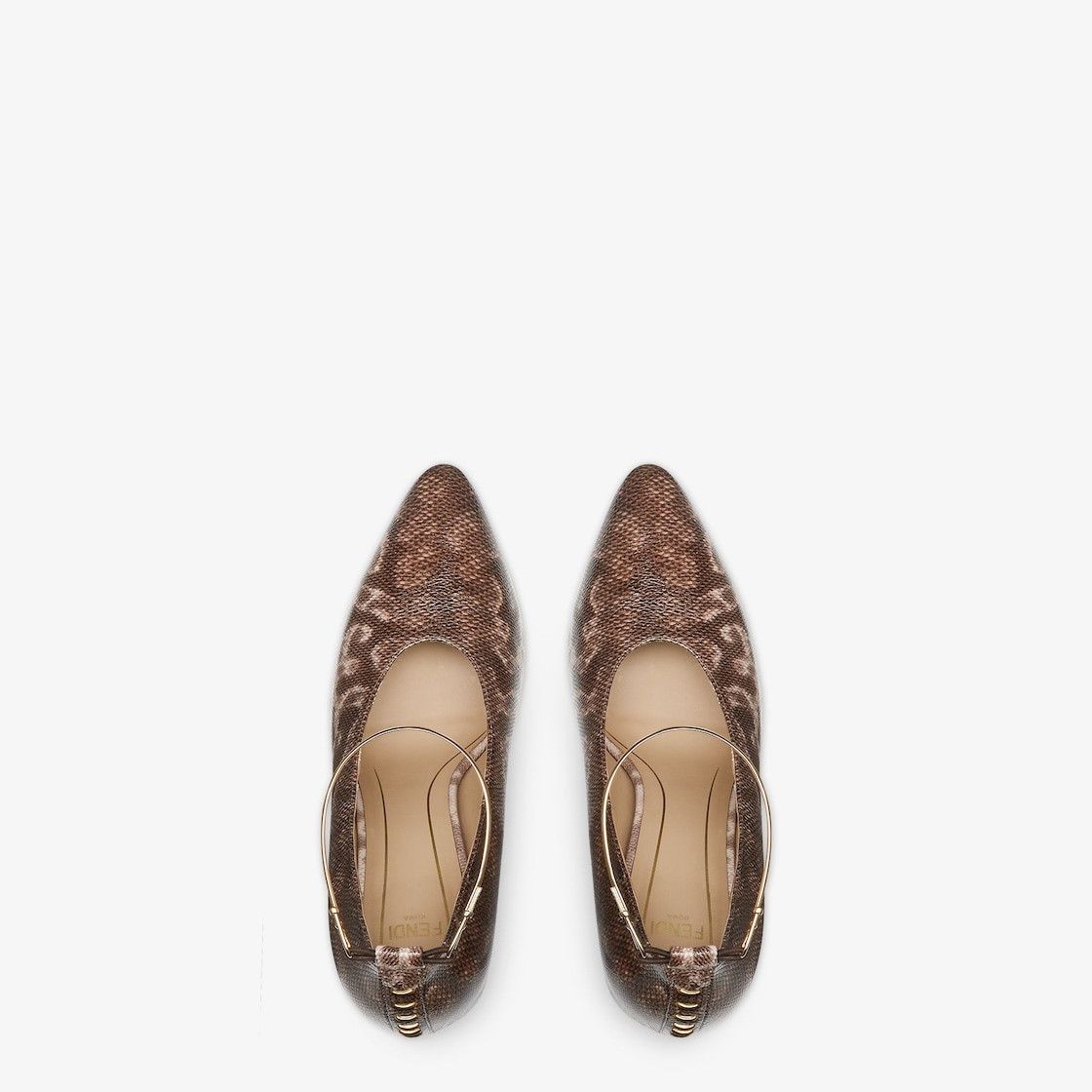 Fendi o1s1wg110425 Mules in Brown Size US 6 / IT 36 - 3 Thumbnail