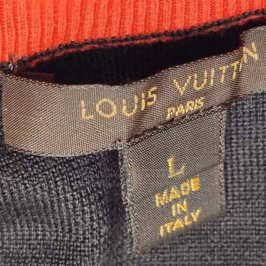 Louis Vuitton Louis Vuitton Colorblock Knit Short Sleeve Top. Size US L / EU 52-54 / 3 - 4 Thumbnail