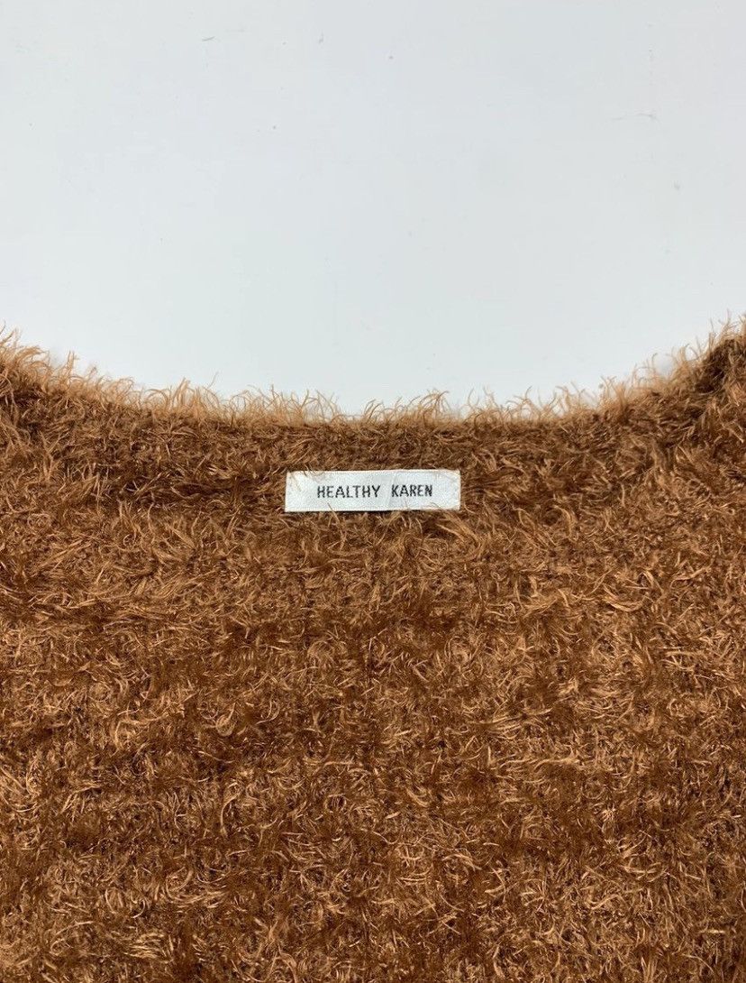 Issey Miyake Crazy Japanese Fuzy Mohair Healthy Keren Sweater Size US M / EU 48-50 / 2 - 4 Thumbnail