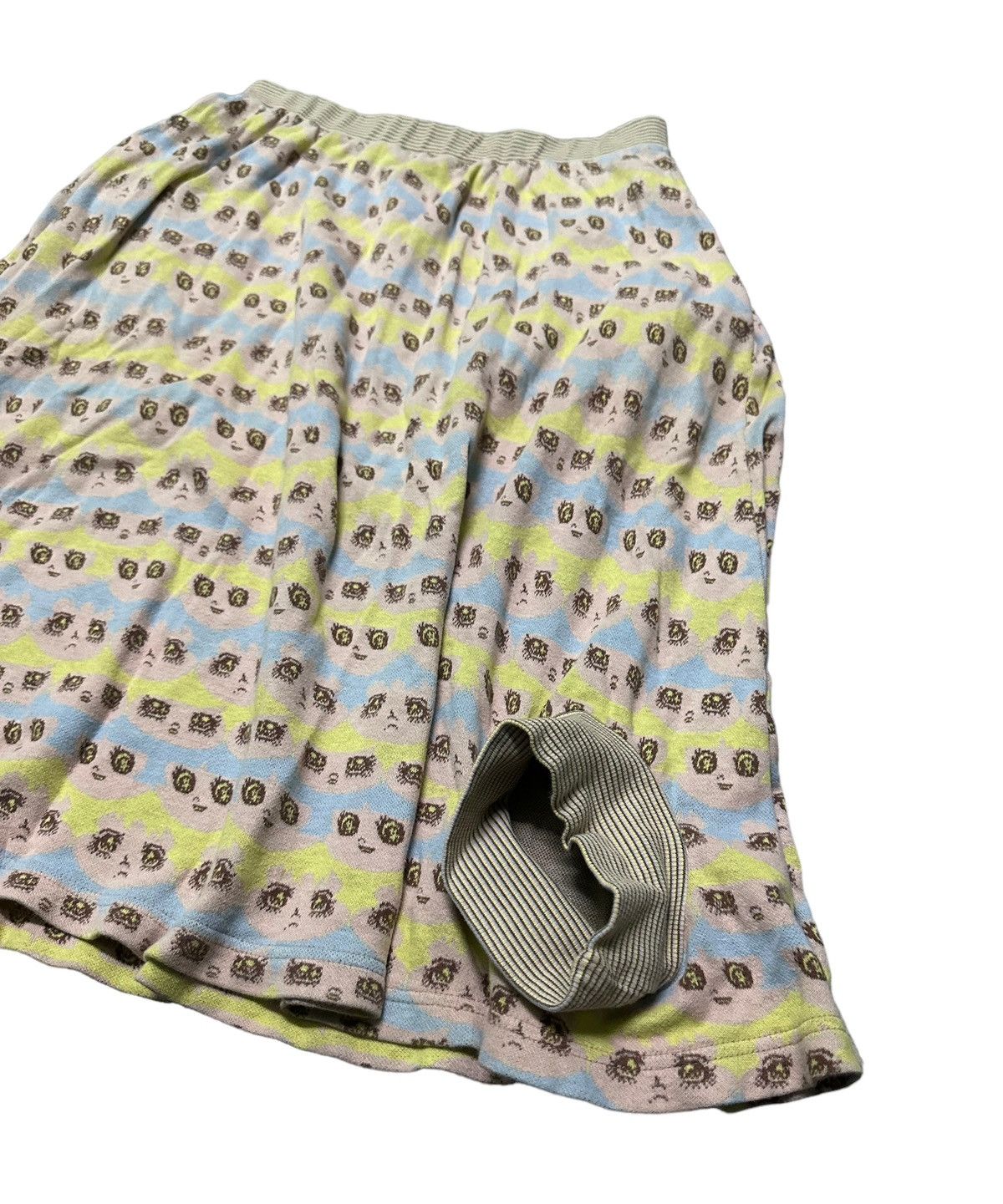 Designer Ne-net Sparkling Mega Jacquard Skirt Size 28" / US 6 / IT 42 - 3 Thumbnail