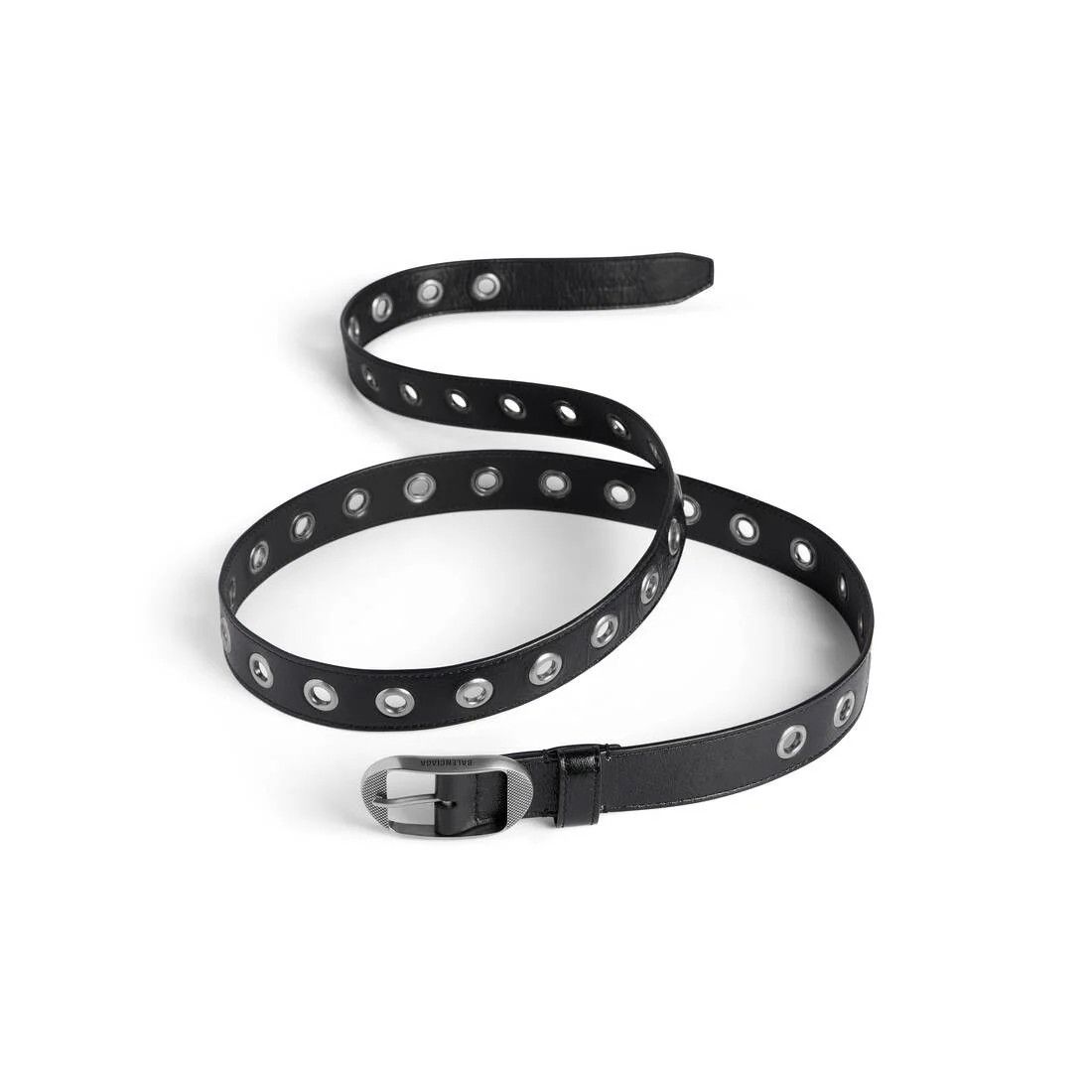 Balenciaga o1w1db10126 Size: 60 / Le Cagole Belt in Black Size 26 - 2 Thumbnail