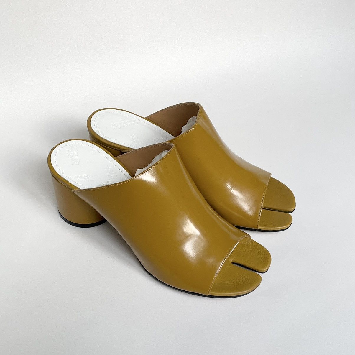 Maison Margiela S/S 21 Leather Tabi Sandals Size US 9 / IT 39 - 6 Thumbnail