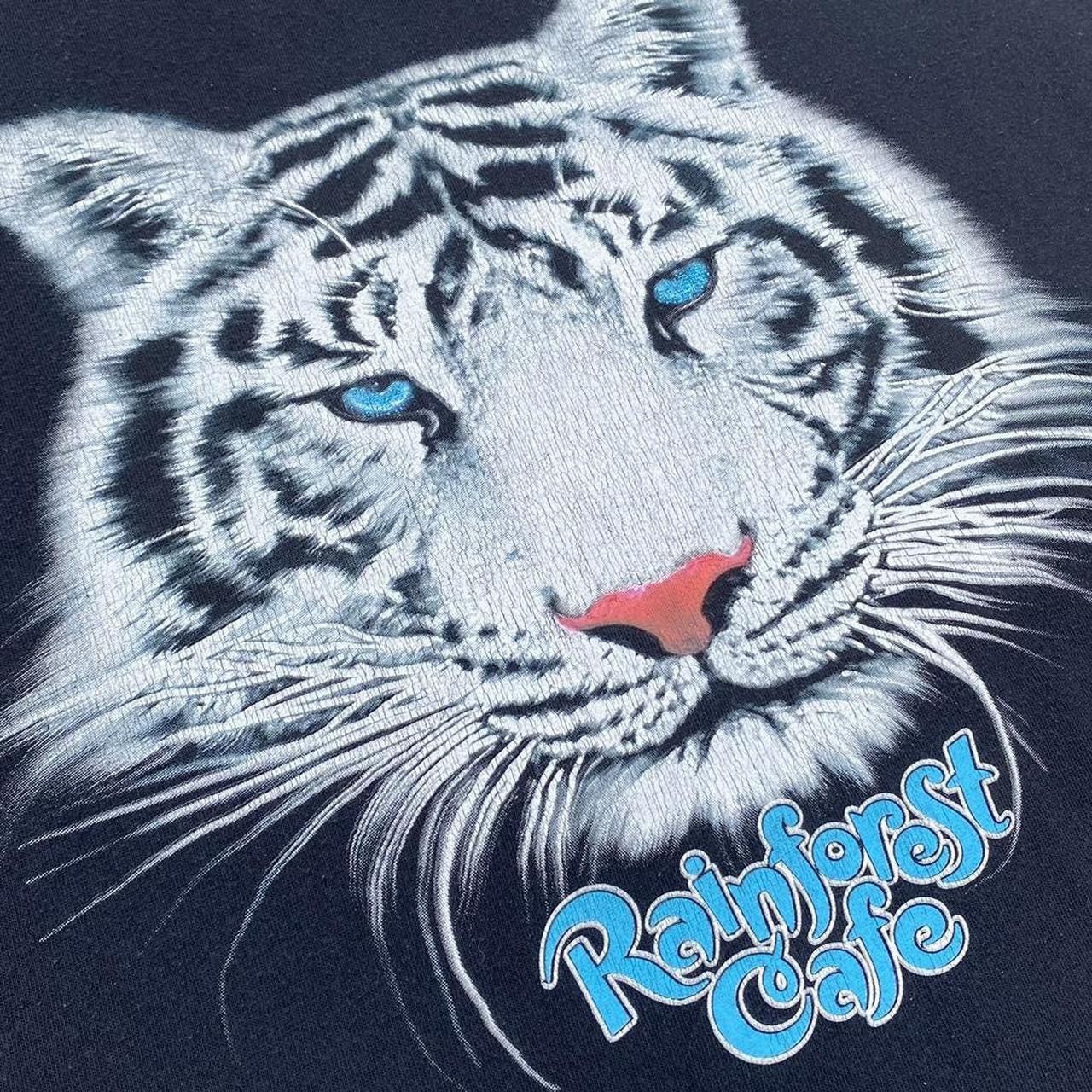 Vintage Vintage Rainforest Cafe Tiger Animal Wildlife Tee Tshirt Size US L / EU 52-54 / 3 - 3 Thumbnail
